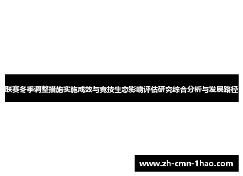 联赛冬季调整措施实施成效与竞技生态影响评估研究综合分析与发展路径